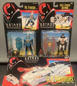 Batman Animated Series Ice Hammer & Anti Freeze Batman & Mr Freeze⭐️Komplett⭐️ - Bild 1 von 24