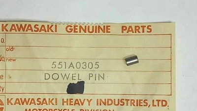 Pin de pasador Kawasaki OEM NUEVO DE STOCK GENUINO 3 X 5 W1 W2 W2TT W2SS 551A0305 Foto 1 de 4