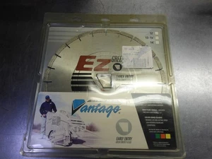 1 NEW! Diamond Vantage EZ Green Early Entry Concrete Blade 13-3/8" x .125" - Picture 1 of 2