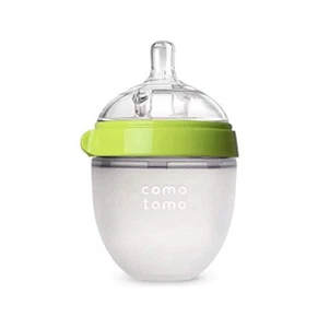 Como Tomo Baby Bottle Soft Hygienic Silicone Anti Colic Infant Feeding Slow Flow - Picture 1 of 5