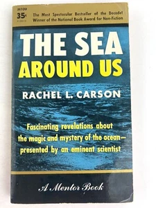 The Sea Around Us Rachel Carson First PB Printing Jan 1954 Oceanography Marine - Picture 1 of 12