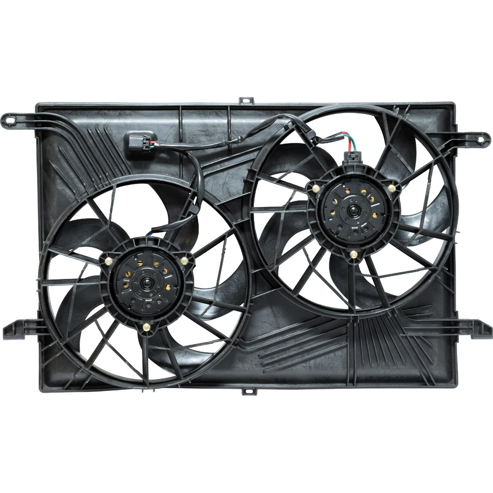 For 2007-2010 Saturn Outlook Dual Radiator and Condenser Fan Assembly UAC 2008 - Image 1 of 1