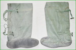 Russian USSR Army NBC Nuclear & Chemical Socks rubberized Waders sz. M - Picture 1 of 6