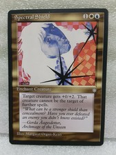 Spectral Shield - Enchant Creature Card - MTG (Magic The Gathering)  Ice Age