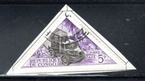FRANCE FRENCH CONGO REPUBLIC STAMPS USED ON PAPER LOT 805AK - Picture 1 of 1