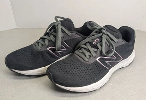 kids NEW BALANCE SNEAKERS black & white 520 athletic running shoes SZ 4.5 & 6 - Picture 1 of 9