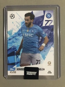 Khvicha Kvaratskhelia /99 - SSC Neapel - Topps Total Football N 424 - Imagen 1 de 1