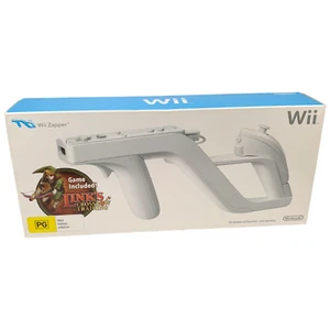 Nintendo Wii LINKS CROSSBOW Training Zapper Box Set 100% Complete 2007 Japan Vgd - Picture 1 of 16