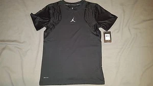NIKE JORDAN ULT FLIGHT ELEPH TRAINING KIDS ANTHRACITE T-SHIRT 953174 693 LARGE - Picture 1 of 4