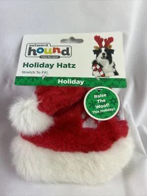 Outward гончая Санта шляпа праздник Hatz для собак размер маленький 30038 новый - Изображение 1 из 4