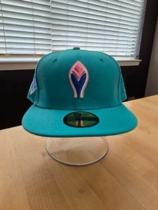 Atlanta Braves New Era 59Fifty Hat (Size 7 1/4) Feather, Hank Aaron 40th - Picture 1 of 5