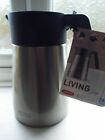 -BNWT Curver 1L Living Jug Flask Mag Stainless Steel Hot & Cold Drink Bottle NEW