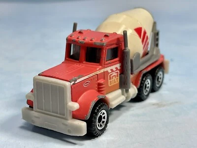 Matchbox Peterbilt Cement Truck 1981 1:60 Die Cast China Orange - Image 1 of 4