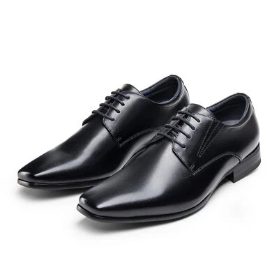 Men's Classic Lace-UpModern Formal Oxfords Lace Up Leather Lined Dress Shoes - Image 1 of 4