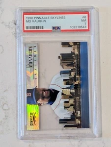 1996 Pinnacle Skylines 6 Mo Vaughn PSA 7 - Picture 1 of 2