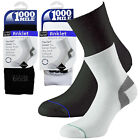 1000 Mile Ultimate Tactel Ankle Blister Free Exercise Gym Walking Mens Socks