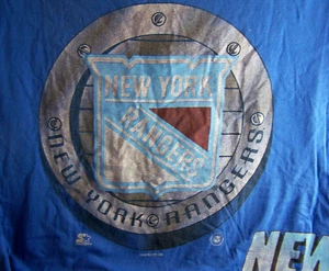 New York Rangers Vintage T Shirt 1992 Starter Metall-X  Men's XL NHL - Picture 1 of 9