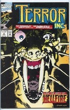 Terror Inc 1992 series # 2 near mint comic book