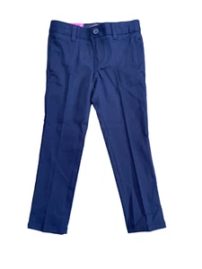 NWT French Toast Girl's Navy Adjustable Waist Skinny Pant Size 6 A37 - Picture 1 of 4