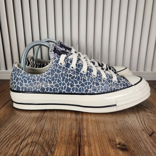 Scarpe sneakers basse Converse Chuck 70 OX 167283C donna taglia 8 leopardate zebra skater