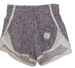 Athletic Works Girls Running Shorts, Multi Color, Small (6/6X) - Picture 1 of 3