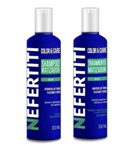 2 Botellas - Champú Matizador + Tratamiento Para Platicar Canas 300ml - Imagen 1 de 1