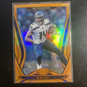 2020 Panini Certified DK Metcalf MIRROR ORANGE /199 #48 Seattle Seahawks - Picture 1 of 3
