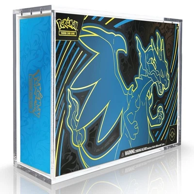 Teca Case Magnetica In Plexiglass Upc 151 MegaCharizard Ultra Premium Collection