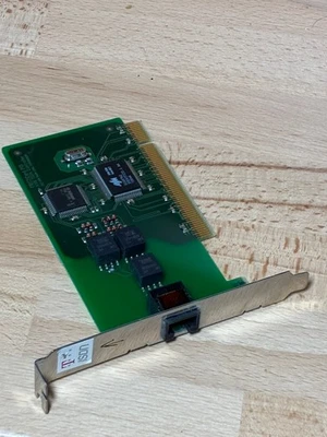 AVM Fritz!Card PCI ISDN Controller Adapter Fax Modem MSN S0 Interface Card Karte - Bild 1 von 2