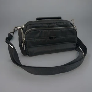 Lug Trolley CB Organizzazione Borsa a Tracolla Nera Cinghia Regolabile Pristine Unisex - Foto 1 di 12