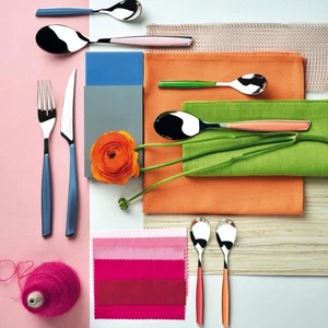 BUGATTI SERVIZIO POSATE 24 PZ PER 6 PERSONE IN ACCIAIO INOX - GLAMOUR - Imagen 1 de 15