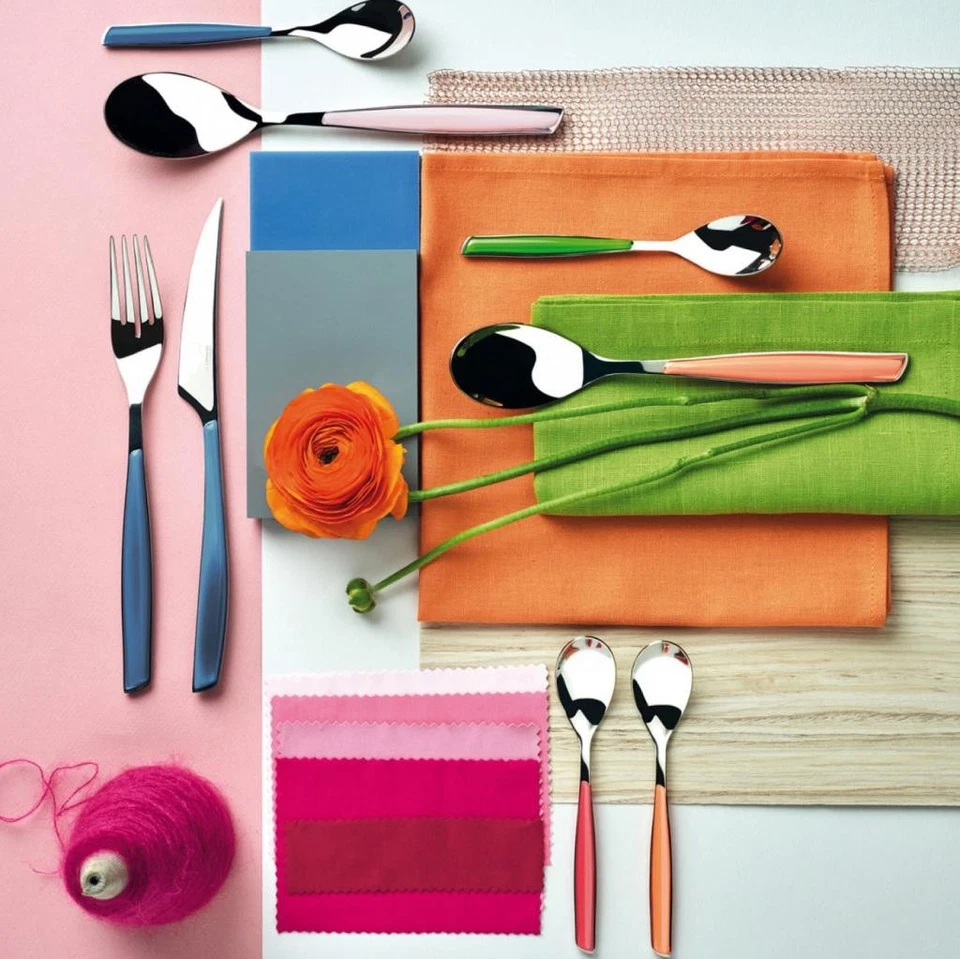 BUGATTI SERVIZIO POSATE 24 PZ PER 6 PERSONE IN ACCIAIO INOX - GLAMOUR - Imagen 1 de 1