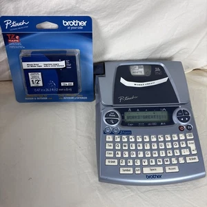 Impresora de etiquetas Brother P-Touch modelo térmico PT-1880 + paquete de cartucho de cinta extra - Imagen 1 de 7