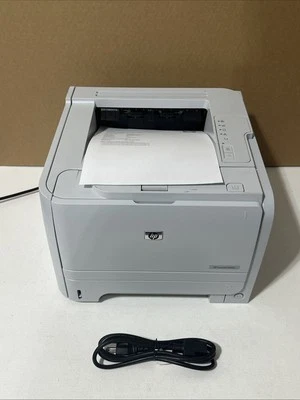 HP LaserJet P2035 CE461A Workgroup Monochrome Laser Printer w/ Pwr Cord - Tested - Image 1 of 4