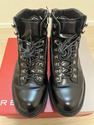 Botas informales de cuero Regal HOMBRE negras US9.0 excelentes usadas Foto 1 de 4