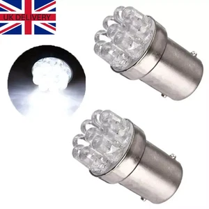 380 Bay15d Led Stop Brake Tail Light Bulb Xenon White Car 1157 P21/5w 12v UK - Picture 1 of 4