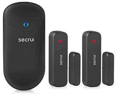 SECRUI Wireless Door Open Sensor Alarm Chime, 400ft Operating Range 52 Chimes - Image 1 of 4