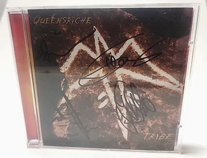 SIGNED Queensryche Tribe CD Booklet - NO DISC - Picture 1 of 15