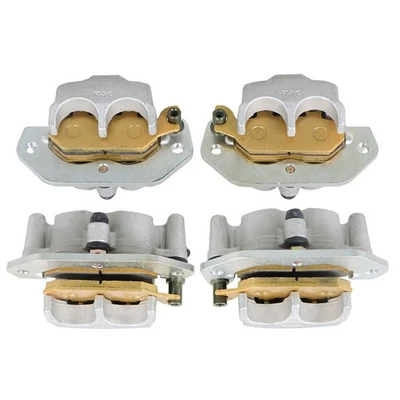 Yamaha Viking 700 Front & Rear Brake Calipers with Pads 2014+ YXM700 EPS Foto 1 de 4