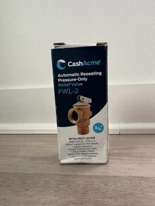 Cash Acme Valvola di sicurezza e pressione residenziale 3/4" FWL-2 - Foto 1 di 8