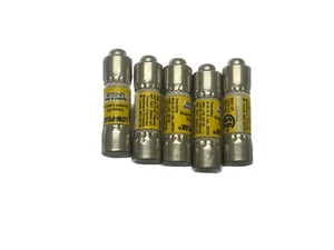 (5) NOS Bussmann 25A 600V Class CC Low-Peak Dual Element Time Delay Fuse  - Picture 1 of 5