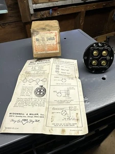 McDONNELL & MILLER NO.11-MV Switch to Millivolt of 24v Switch (NOS Original box) - Picture 1 of 5