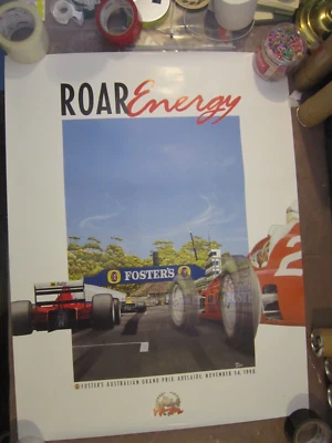 Australian Grand Prix / Adelaide / Original Posters   etc. 1990 - Image 1 of 4