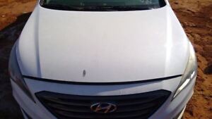 Hood VIN A 8th Digit US Market Fits 15-17 Hyundai Sonata OEM White