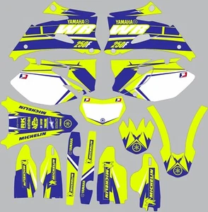 Vibrant Highlighter YAMAHA GRAPHICS WR250f WR 250f 2007-2013 - Picture 1 of 1