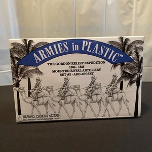 Armies in Plastic Gordon Relief Expedition Mounted Royal Artillery Set #2 54mm - Picture 1 of 6