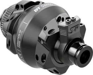 DT Swiss 350 Front Hub - 12 x 100mm, Center-Lock, Black, 24H, Dynamo Shutter 35P - Picture 1 of 3