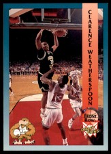1992-93 Front Row Draft Picks Gold Clarence Weatherspoon Southern Miss Golden