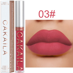 Matte Liquid Lipstick Long Lasting Lip Gloss Waterproof Lip Tint Cosmetics