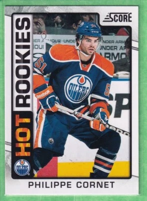 2012-13 Score Hot Rookies #501 Philippe Cornet Edmonton Oilers - Image 1 of 2